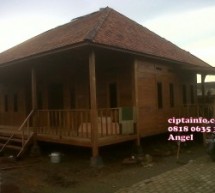 Jual Rumah Kayu Murah di Pamulang Tangerang